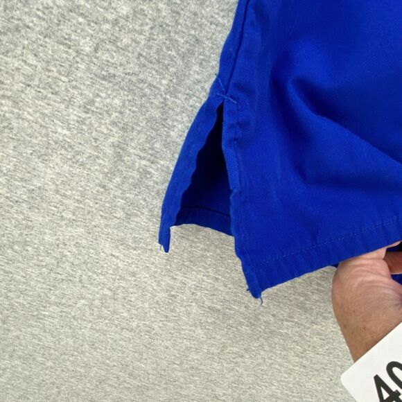 Scrub Star Scrub Top Womens Small Blue Nursing Vet Medical Uniform Short Sleeve - Picture 7 of 12